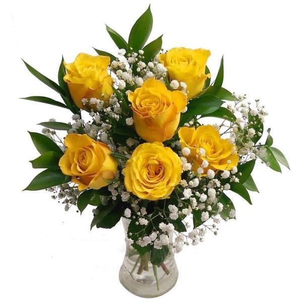 6-yellow-roses