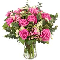 charmed-pink-flower-bouquet