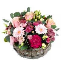 devotion-pink-flower-basket