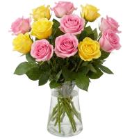 pink-and-yellow-roses
