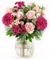 pink-christmas-bouquet