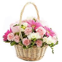 pink-lady-flower-basket