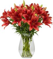 red-lilies-bouquet