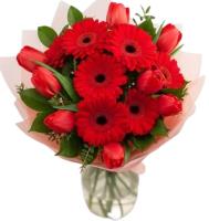 red-tulips-and-red-gerberas