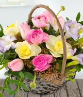 spring-flower-basket