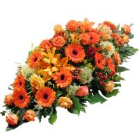 timeless-tribute-orange-funeral-flowers-spray