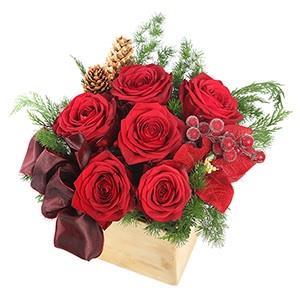 christmas-roses-arrangement