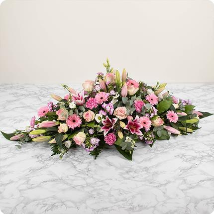 delicate-funeral-spray-pink-flowers