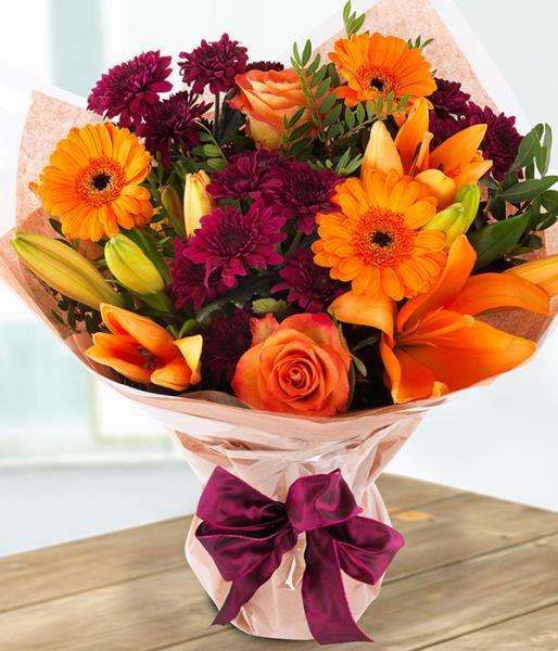 dusk-bouquet-orange-flowers