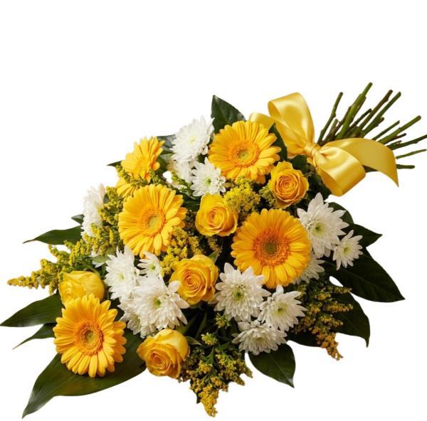 glow-yellow-white-funeral-flowers