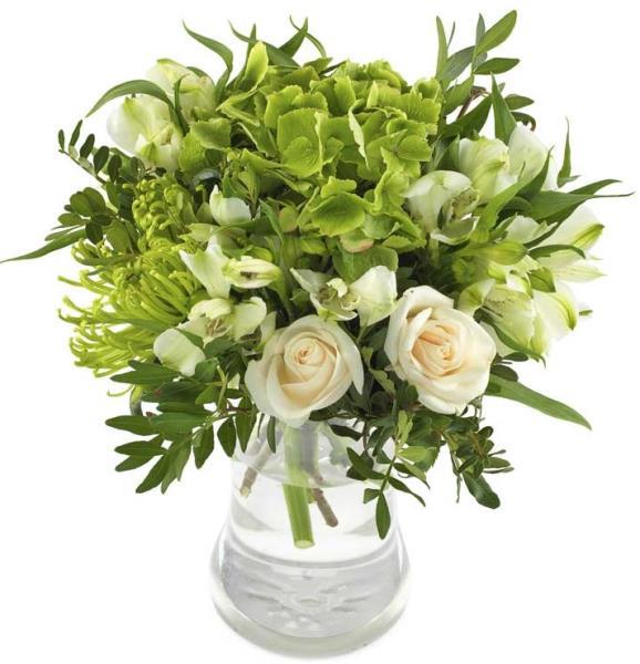opulent-white-green-flowers
