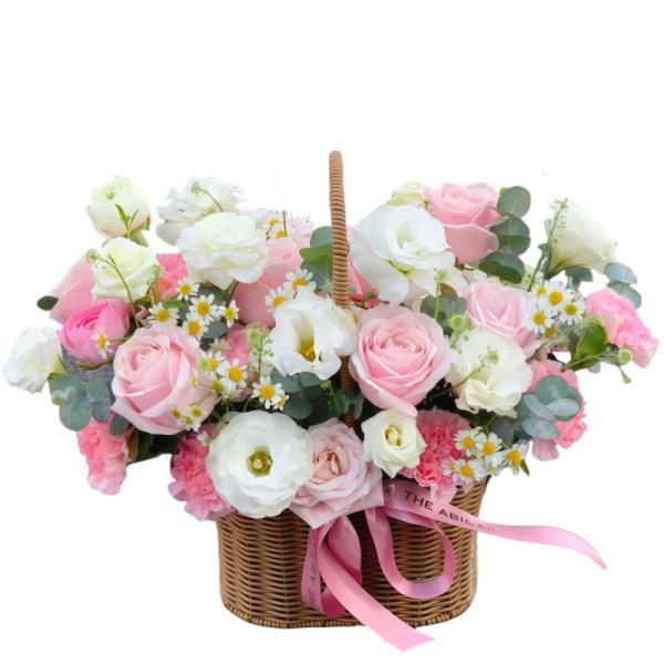 pink-champagne-basket