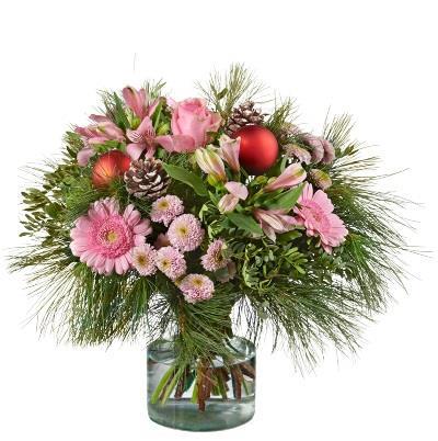 pink-christmas-bouquet