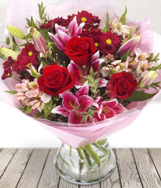 romantic-flower-bouquet