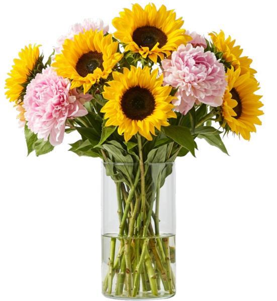sunflowers-and-peonies
