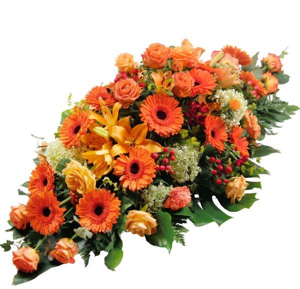 timeless-tribute-orange-funeral-flowers-spray