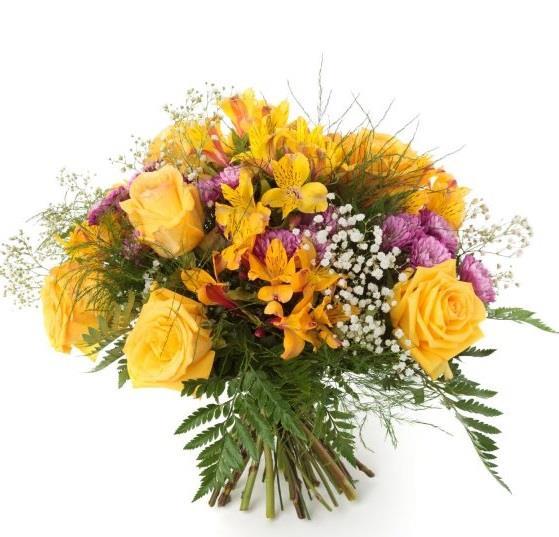 yellow-dazzle-bouquet-yellow-flowers